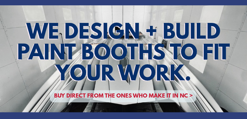 We build booths to fit your work.